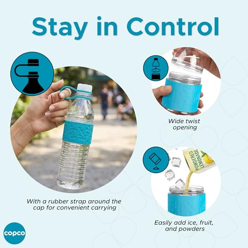 Copco Hydra Water Bottle 20 Oz - Blue, Set of 2 - color: Blue