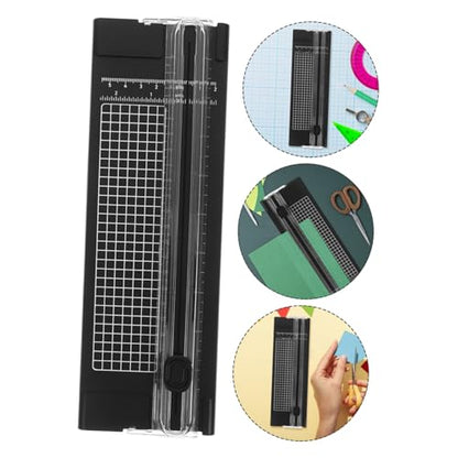 TEHAUX Lightweight Portable Small Paper Cutter for Crafting Office Photo Edge Trimmer