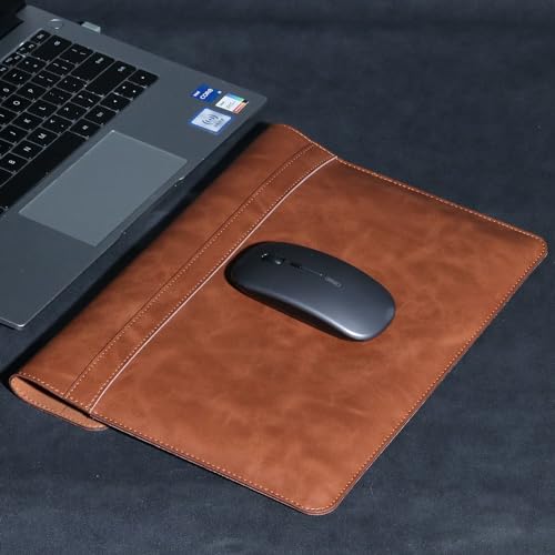 13 Inch Leather Laptop Sleeve Compatible with MacBook Neo 13" 2026 & MacBook Air/Pro 13" (M5/M4/M3/M2/M1, 2025-2018), Magnetic Buckle Closure Protective Case Cover,Brown - color: Brown, size: For MacBook 13"