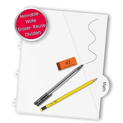"iScholar iQ Poly Fashion Cover 10 Subject Notebook, College Ruled, 11"" x 8.5"", 250 Sheets, Designs Will Vary (58912)", fashion print dark - color: Fashion Print Dark, size: 10 Subject, style: College Ruled