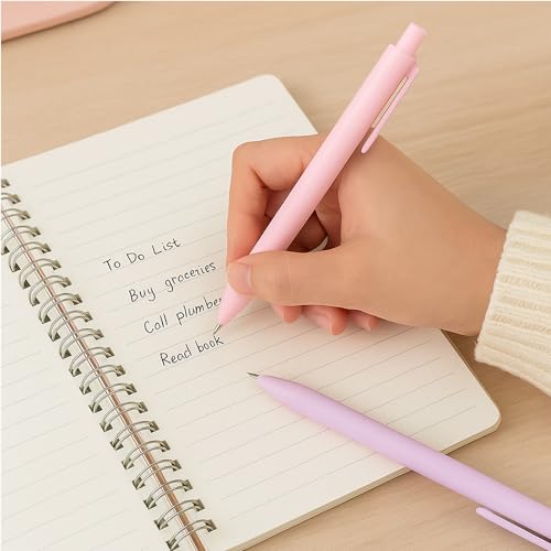 Bible Journaling Kit 12 Pastel Bible Highlighters Dual Tips and 2 Smooth Bible Pens, 400 Sheets Labels for Annotating Books, 200 Sheets 3 x 3 Inch Sticky Notes, Bible Study Kit for Office School