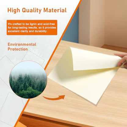 Guakicae 24 Sheets Cream Cardstock 8.5 x 11 Craft Paper, 300gsm/110lb Heavyweight Paper Card Stock for Cards Making, Invitations, Business Cards, Birthday - color: Cream, size: 8.5x11-24pcs