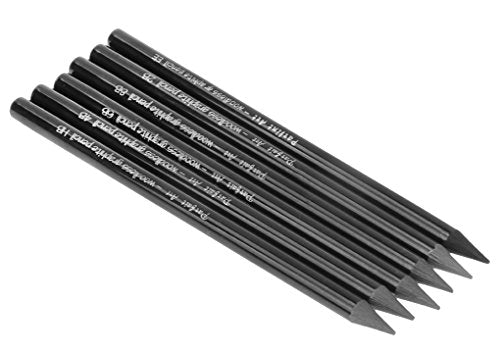 6pcs Woodless Pencil Set - Graphite Pencil HB 2B 4B 6B 8B EE for Drawing, Writing, Shading, Coloring, Soft Pencil No Wood, Gift for Artist, Hobbyist,Beginner