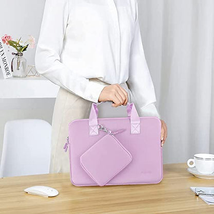 11.6 12.9 13 inch Elastic Laptop Sleeve with Small Case Compatible with 13 inch MacBook Neo Air Pro M5/M4/M3/M2/M1, iPad 13 12.9, XPS 13 and Most 11.6 12.9 13 inch Notebooks Tablets,L02P01 - color: L02p01, size: 11.6"-13"