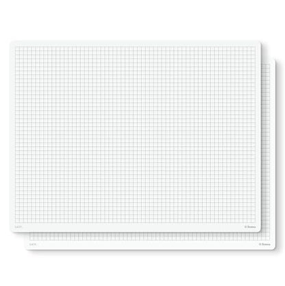 Notsu Graph Notepads 8.5 x 11 inch, 2 Pack | Minimalist Graphing Memo Mouse Pads with Premium Thick Paper, Letter Size - size: 8.5" x 11", style: Graph Paper