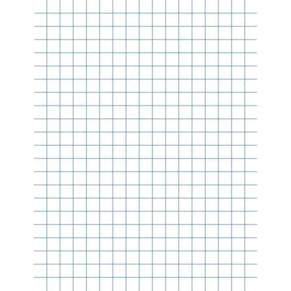 School Smart Graph Paper, 8-1/2 x 11 Inches, 1/4 Inch Rule, White, 500 Sheets - size: 8-1/2 x 11 Inches