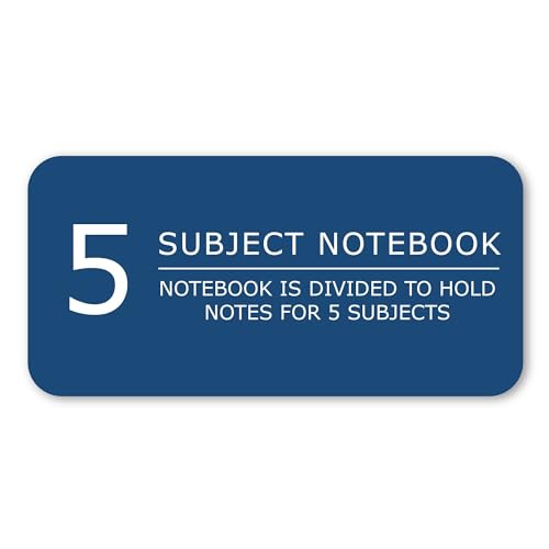 Roaring Spring Environotes Recycled Spiral Notebook, 5 Subject, 11" x 9", 160 Perforated Sheets, 20 lb Bio-Based Paper, College Ruled w/ Margin, Assorted Earthtone Covers, Double Pocket, 4 Dividers, Made in USA - size: 11" x 9" 160 Sheets (Pack of 1)