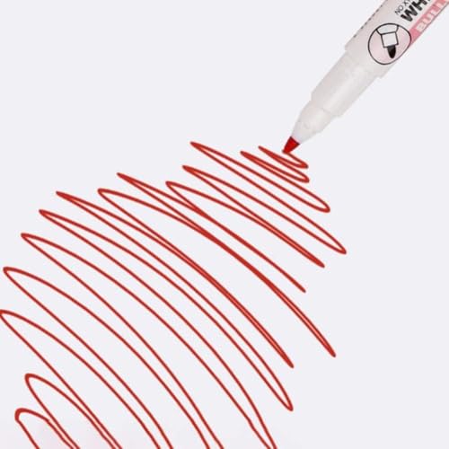 Magnetic Whiteboard Markers With Erase Fine Tip Dry Erase Markers, Magnetic Whiteboard Pen Writing Drawing Erasable Board Marker Office Supplies，Fine Tip, Low Odor White Board Markers Perfect（Purple）
