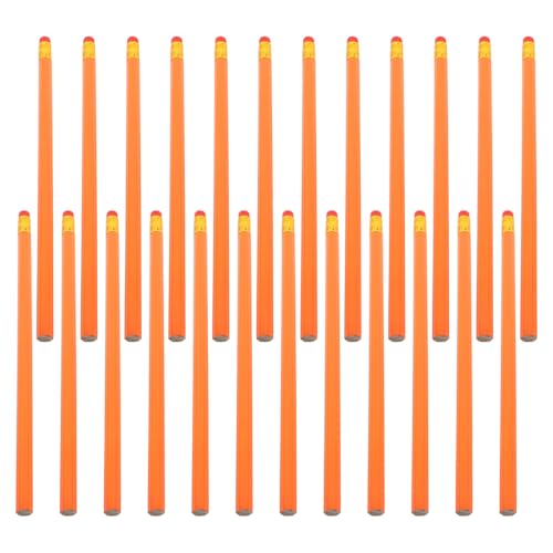 Homoyoyo 24pcs Hb School Pencils with Eraser Tip Yellow Wooden Writing Pencils and Students for Classroom and Drawing Supplies