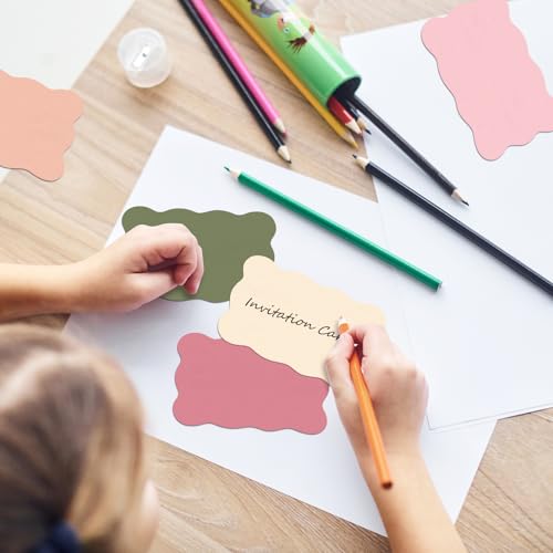 Whaline 150 Pack Antique Rose Blush Champagne Index Cards 3 x 5 Inch Cardstock Flashcard Soft Color Blank Index Cards for Note-taking Studying Organizing School Office Supplies - color: Rose Blush