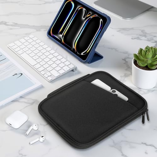 MoKo 13 Inch Padded Tablet Sleeve Protective Carrying Case for 13" New iPad Pro M5 & Air M4 2026,iPad Pro 12.9 M2&M1,Surface Laptop Go 12.4,Galaxy Tab S8+/S9+ 12.4, Tablet Bag with Handle, Black - color: Black, size: 13 Inch