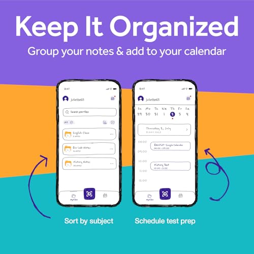 Oxford Spiral Notebook with Free Study App, 1 Subject, Graph Ruled, Ultra Smooth Paper, No Ink Bleed-Through, Strong Poly Blue Cover, Durable 2 Sided Pocket, 100 Easy Perforated 8.5" x 11" Sheets - color: Blue