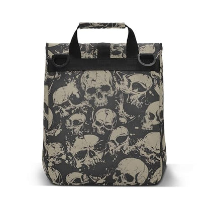 MNSRUU Insulated Lunch Bags Women Men, Grunge Skulls Portable Reusable Thermal Meal Tote Cooler Bag Organizer, Adjustable Shoulder Strap, Handle - color: Skulls 021
