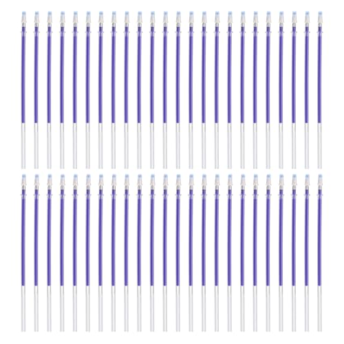 PATIKIL 0.8mm Gel Pens Refills, 48 Pack Gel Pens Metallic Ink Medium Point Colored Refill Set for Adults Coloring Books Journaling Scrapbooking Art Drawing, Purple - color: Purple