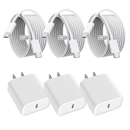아이폰 17 16 15 충전기 고속 충전, 3팩 20W 고속 충전 USB C 충전기 - color: 우븐, size: 20W