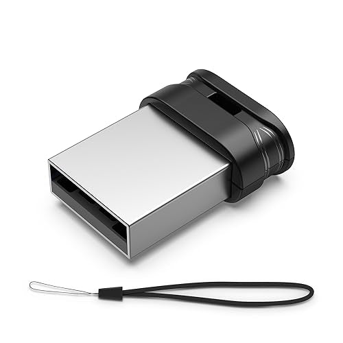 RAOYI 32GB USB Flash Drive, USB 2.0 Mini Fit Memory Stick Ultra Slim Thumb Drive Jump Drive Zip Drive Pen Drive with Lanyard-Black - color: black 1 pack, size: 32GB-2.0