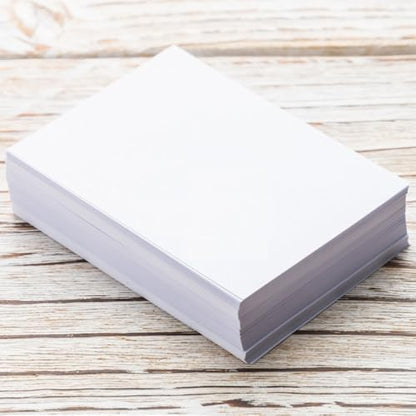 (2-Pack) 8.5" x 14" Blank Print Paper - 100Sheets/200Pages Blank Loose-Leaf Paper, Legal Size Printing in Office/Home/School, 100gsm Blank Paper - size: 2-Pack(8.5" x 14")