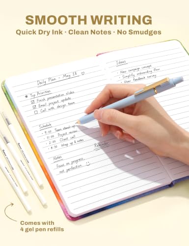 SUNEE 35PCS Aesthetic Stationery Set with Cute Pencil Case, Pastel Highlighters, Black Gel Pens, Mechanical Pencils & Refills, College School Supplies for Students Girls Beige - color: Beige, style: 35 Pack