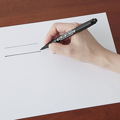 Zebra permanent marker McKee extra fine B-MO-120-MC-BK Black 10 pieces