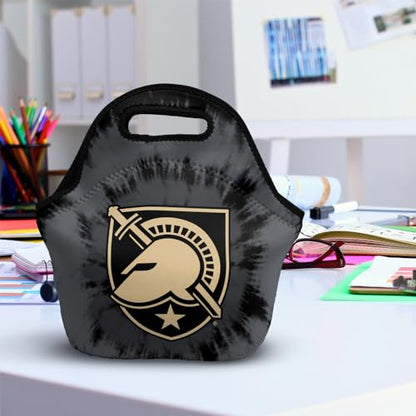 Campus Lab Us Military Academy Tie-Dye Soft Neoprene Lunch Bag, Lightweight - color: Army Black Knights