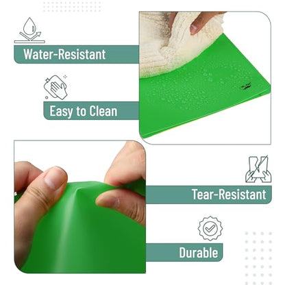 Mr. Pen- Plastic Folders with Pockets and Prongs, 5 Pack, Letter Size | Pocket Folders, Folders with Prongs, File Folders with Fasteners, 2 Pocket Folder - color: Green, size: 5 Pack