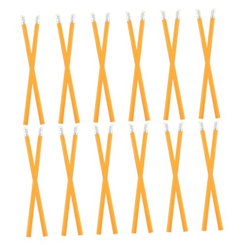 100pcs Wooden Hb Pencils with White Eraser Tips, Extended Writing Pencils Bulk Set for Students and Teens, Classroom and Office Supplies
