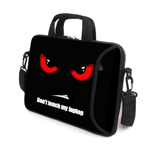 15" laptop sleeve laptop bag chromebook case adjustable shoulder strap with handle accessory pocket for men women (RYD-15-12) - color: Ryd-15-12