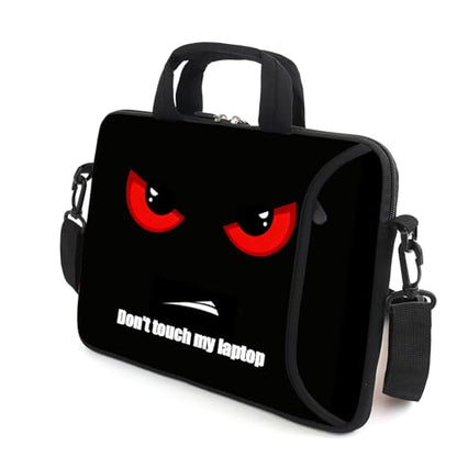 15" laptop sleeve laptop bag chromebook case adjustable shoulder strap with handle accessory pocket for men women (RYD-15-12) - color: Ryd-15-12