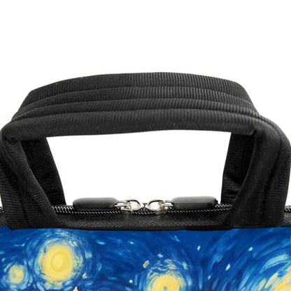15" laptop sleeve laptop bag chromebook case adjustable shoulder strap with handle accessory pocket for men women (RYD-15-13) - color: Ryd-15-13