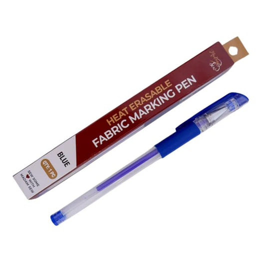 Madam Sew Heat Erasable Fabric Marking Pens for Sewing and Quilting | Fabric Markers for Sewing - color: Blue - 1 Pack