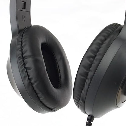 Bulk Headphones for Classroom with Microphone, Heavy-Duty School Pack Wired Headphones for Students with Rotating Boom Mic. Teacher Must Haves from Elementary to College (12 Pack Black) - color: 12 Pack Black