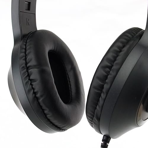 Bulk Headphones for Classroom with Microphone, Heavy-Duty School Pack Wired Headphones for Students with Rotating Boom Mic. Teacher Must Haves from Elementary to College (12 Pack Black) - color: 12 Pack Black