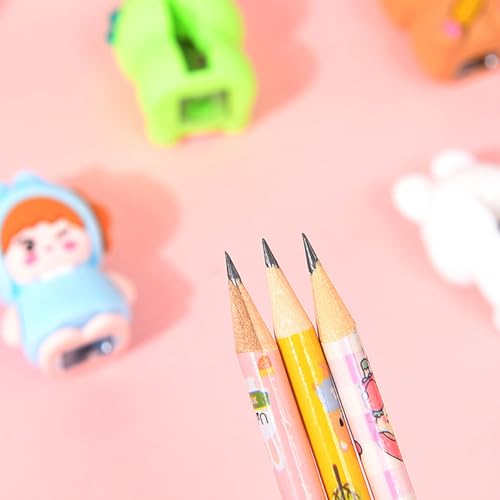 2PCS Pencil Sharpener, 2PCS Pencil Sharpener, Lip Liner Sharpener, sharpened Pencil, Children's Pencil, Office Supplies, School Supplies, School Halloween Gifts, Christmas Gifts (Owl) - style: Owl