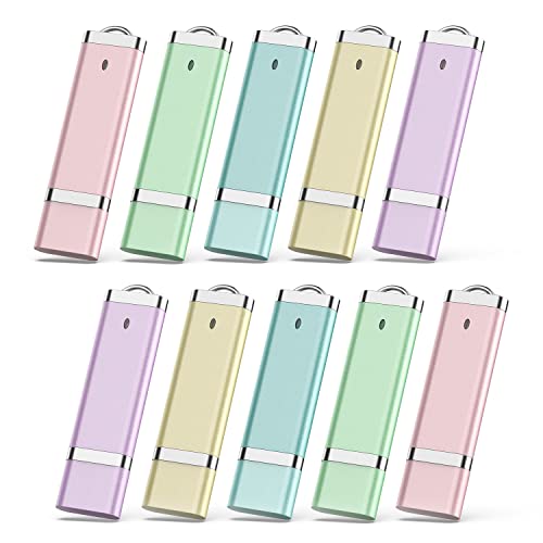 KEXIN 10 Pack 32GB Flash Drive USB Drive Thumb Drive 32 GB USB Flash Drive Jump Drive 32G Flash Drives Photo Memory Stick Pen Drive Zip Drive Coloful - color: Colorful, size: 32G