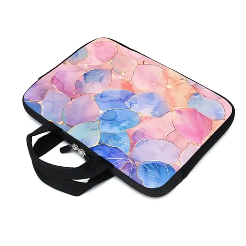 Laptop Sleeve Case 11.6" 12.1 Inch Neoprene Laptop Sleeve/Notebook Computer Case/Chromebook Case/Carrying Bag (Leaf) - color: leaf