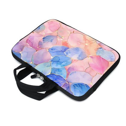 Laptop Sleeve Case 11.6" 12.1 Inch Neoprene Laptop Sleeve/Notebook Computer Case/Chromebook Case/Carrying Bag (Leaf) - color: leaf