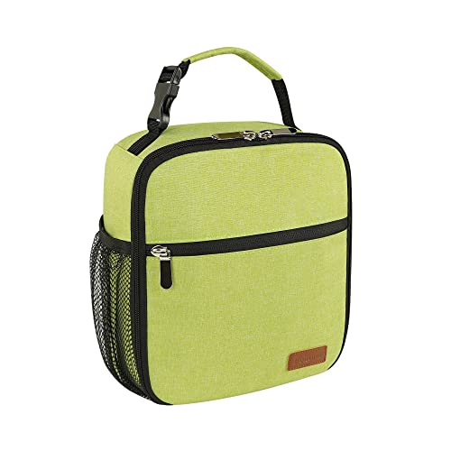 Femuar Lunch Box for Men Women Adults Small Lunch Bag for Office Work Picnic - Reusable Portable Lunchbox, Green - color: Green