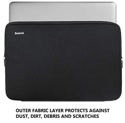 Laptop Sleeve 15.6 Inch, Durable Shockproof Protective Cover Flip Case Briefcase Carrying Computer Bag Case Compatible with 15.6 Inch HP, ASUS, Lenovo, Acer, Notebook, Computer, Black - color: Black, size: 15.6 Inch
