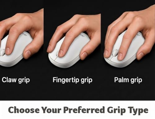 Acer Computer Mouse Wireless, 2.4G Slim USB Wireless Mice with USB-A Receiver, 1600 DPI Optical, Laptop Mouse with Plug and Play for Right/Left Handed Users (for Chromebooks, Windows PC & Mac) White - style: Bubble mouse, white