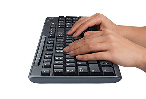Logitech MK200 Media Combo Full Size Wired Keyboard with Mouse - Black | Full size wired keyboard with easy-access media controls, high-definition optical mouse, plug and play USB connection - size: One Size
