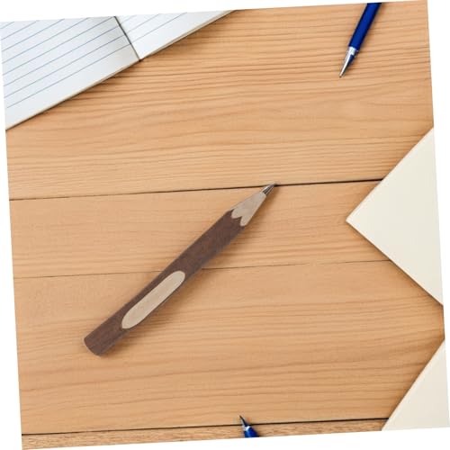 Tofficu 20pcs Wood Pencils Woodland Shower Decorations Pencils Long Writing Tree Bark Boys and Girls Writing Pack - color: Brownx2pcs