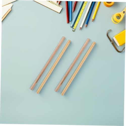 100pcs Natural Wood Hb Pencils Hexagonal and Round Grip Smooth Graphite Core Writing Drawing Sketching Pencils for Students Artists Teachers Office Classroom Supplies