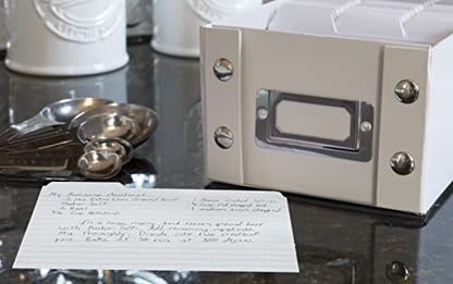 4x6 Tabbed Index Card, White, 48 PK - color: White, size: 4x6 48 PK, style: Cards Only