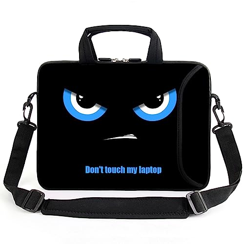 15" laptop sleeve laptop bag chromebook case adjustable shoulder strap with handle accessory pocket for men women (RYD-15-1) - color: Ryd-15-1