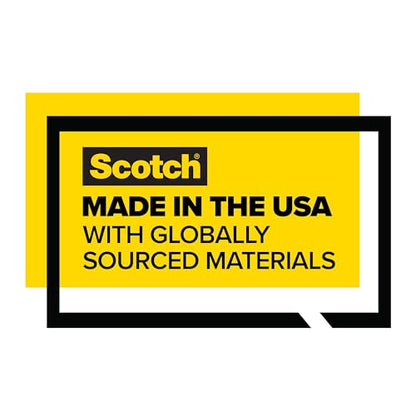 Scotch Magic Tape, Invisible, Home Office Supplies and Back to School Supplies for College and Classrooms, 4 Rolls with 4 Dispensers
