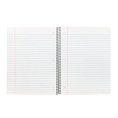 1-Subject Notebook, Wide Ruled, Blue, Case of 24 (22038-CT) - color: Blue