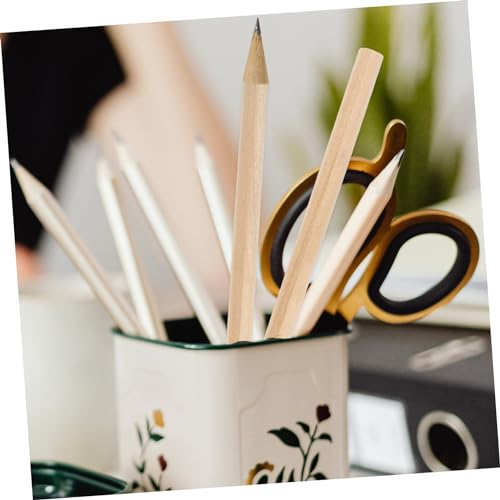 30pcs Natural Wood Pencils Hb Smooth Writing Sketching Drawing Pencils for Students Ergonomic Grip Office Classroom Use