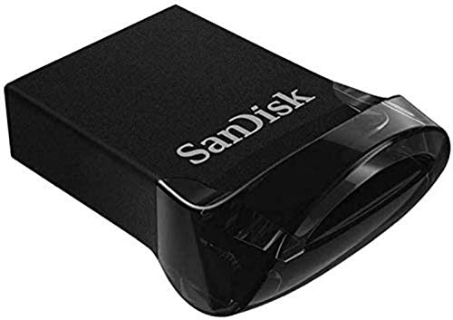 SanDisk 512GB Ultra Fit USB 3.2 Flash Drive - SDCZ430-512G-G46, Black | For laptops, tablets, gaming consoles, Plug-and-stay, USB 3.2 usb stick, RecuePRO data recovery software - size: 512GB, style: Up to 130MB/s