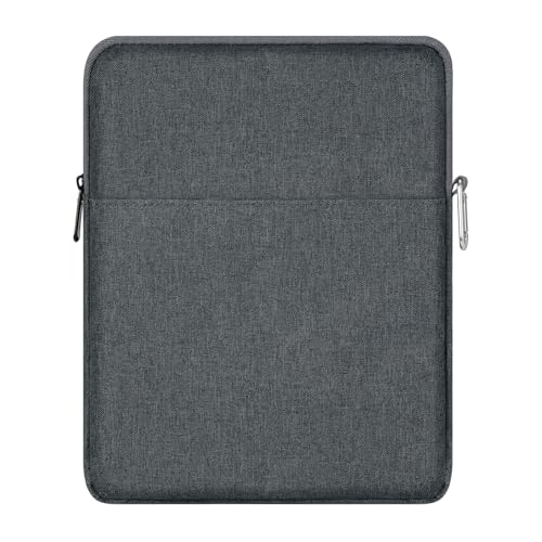 MoKo 9-11 Inch Tablet Sleeve Bag Carrying Case Fits New 11-inch iPad Pro M4/iPad Air M2 2024, Air 5/4/3 10.9"/10.5", Pro 11 M2, i-Pad 10th 10.9, i-Pad 9/8th Gen 10.2, Tab S8/S9 11", Space Gray - color: Space Gray, size: 9-11
