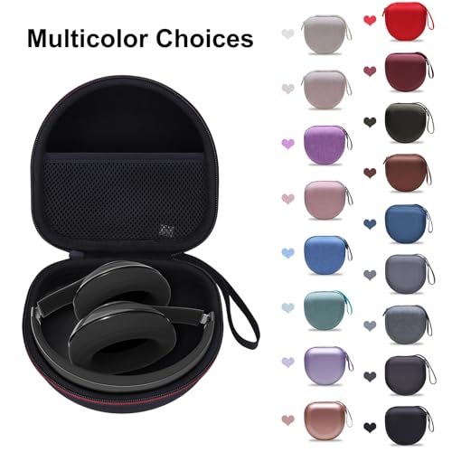 Headphone Case Compatible with BERIBES/TOZO/KVIDIO/Beats/Soundcore Anker/JBL Noise Cancelling Over-Ear Headphones, Mint Green - color: 6.Mint Green